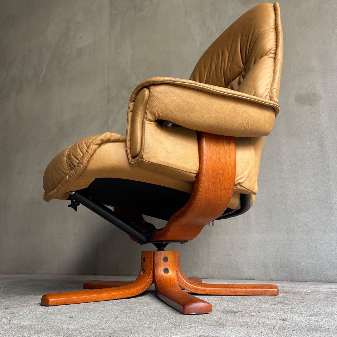 美品 北欧　ノルウェー　HOVE MOBLER リクライニングソファ