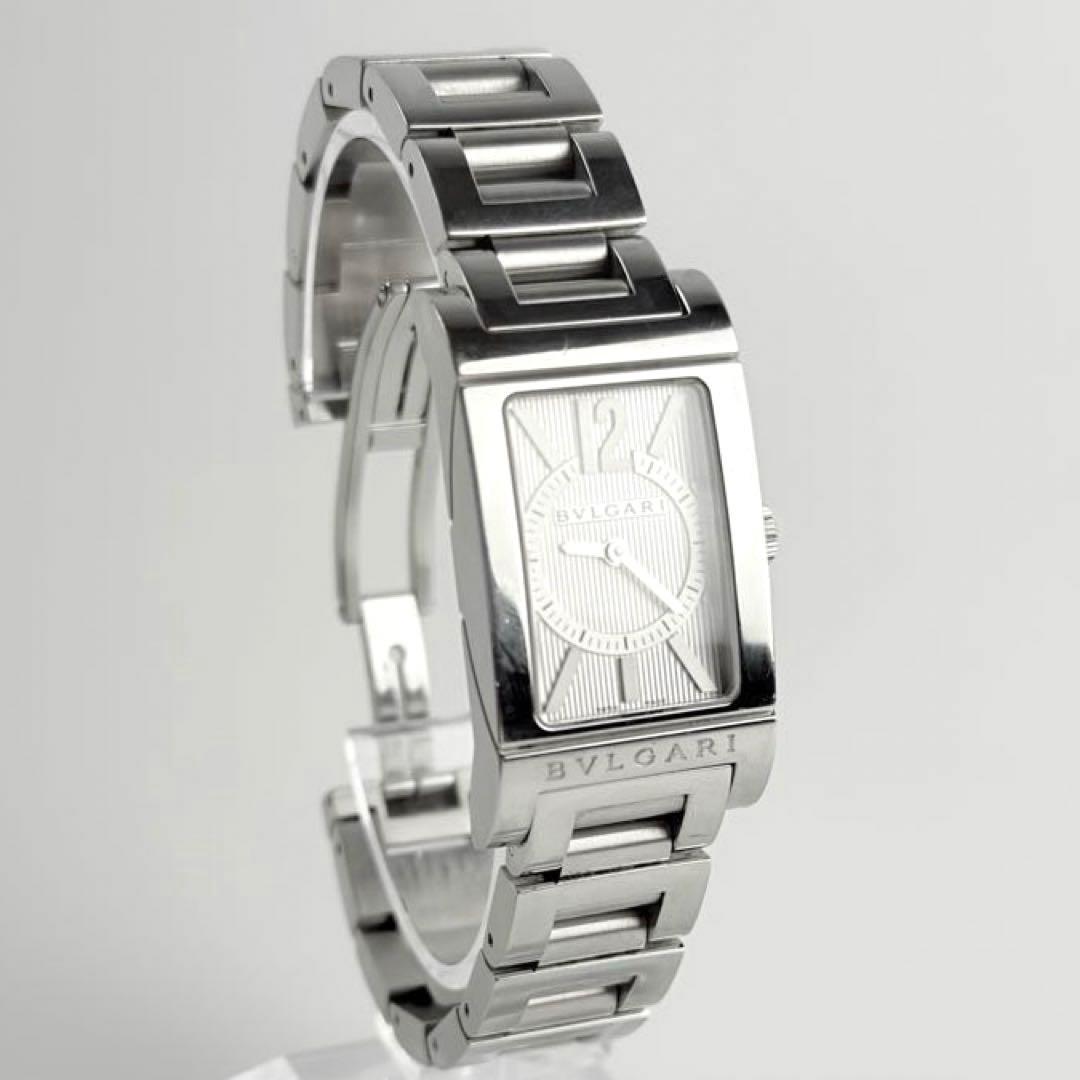 【新品電池】BVLGARI ブルガリ 腕時計 レッタンゴロ RT39S シルバー