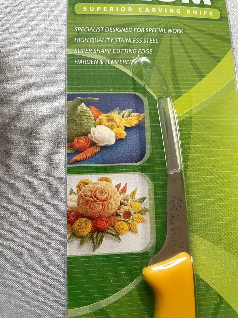 【新品】KOMKOM タイカービングナイフ　10本セット