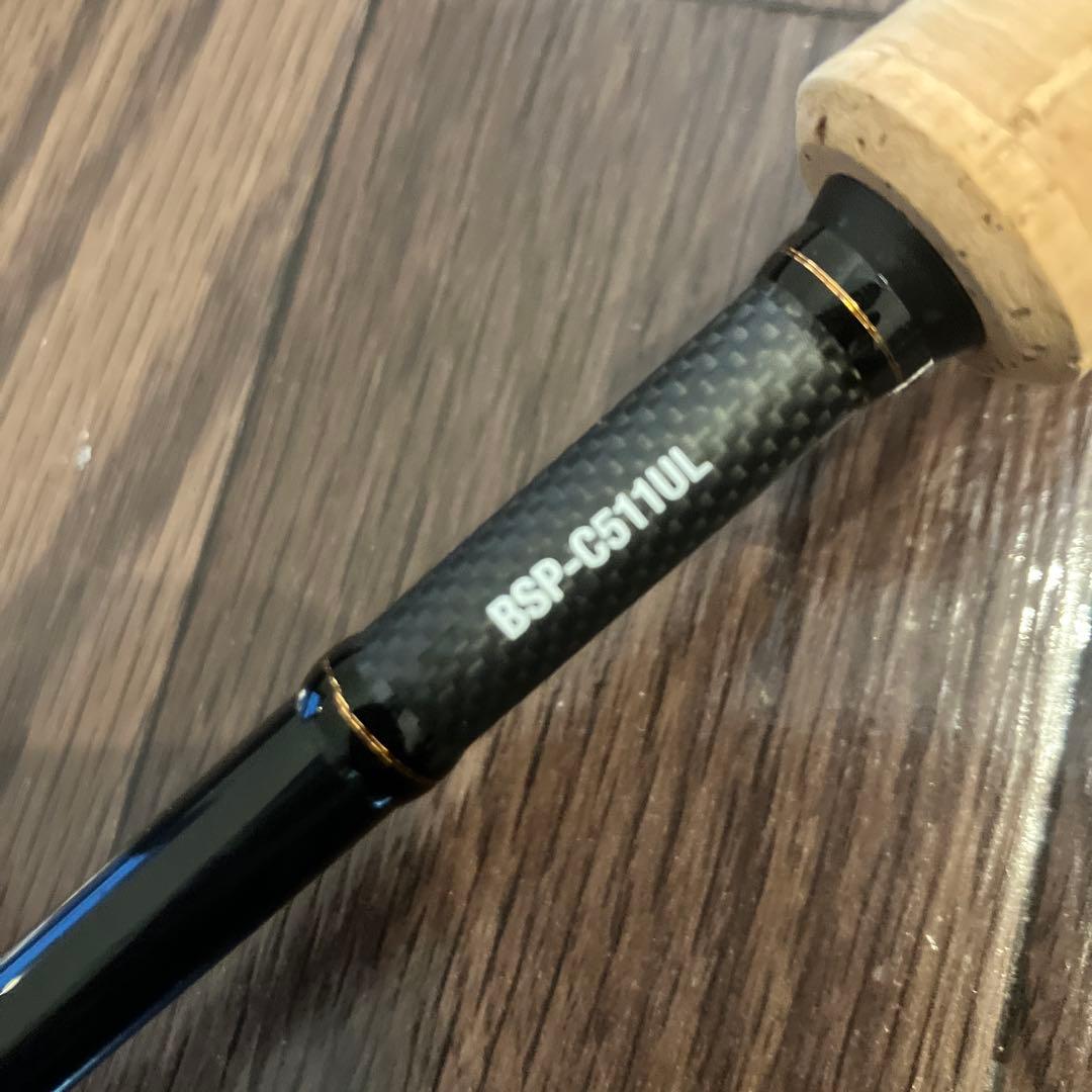 ビンビンスティックシュプリームBSP-C511UL タイラバロッド美品！送料込