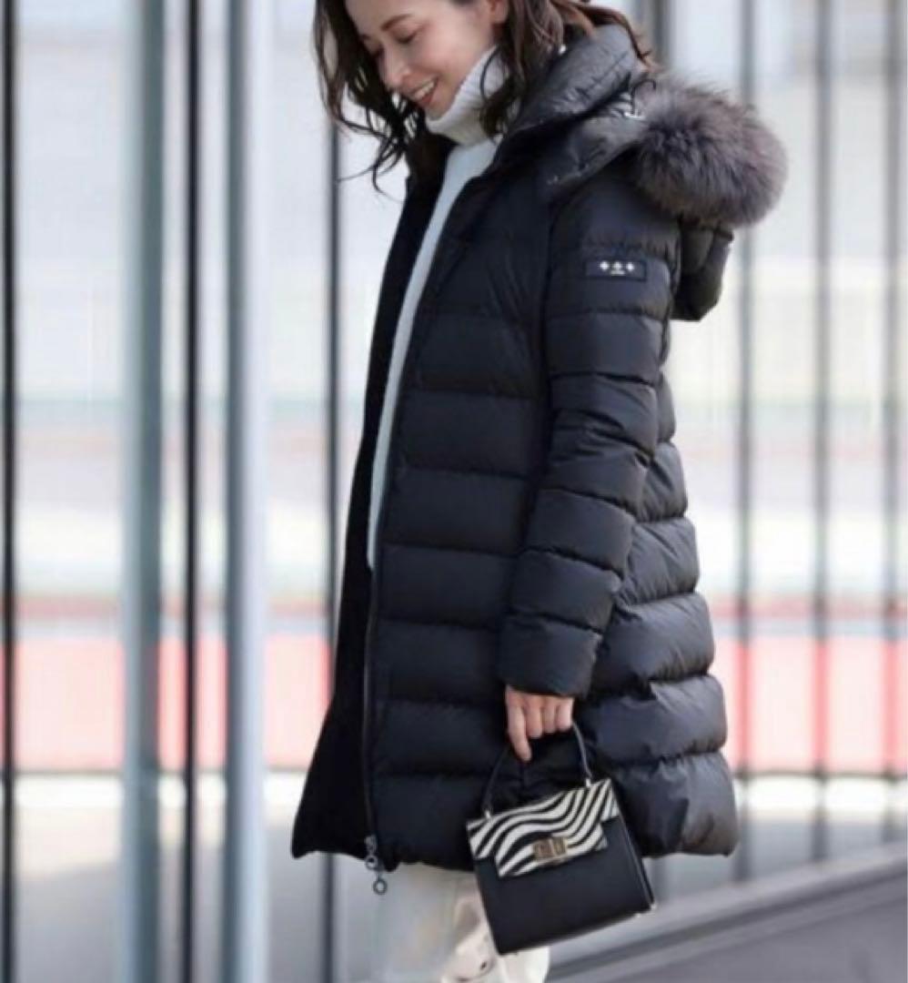 新品 22AW TATRAS サルマ ダウンコート ブラック 02ハンガー付