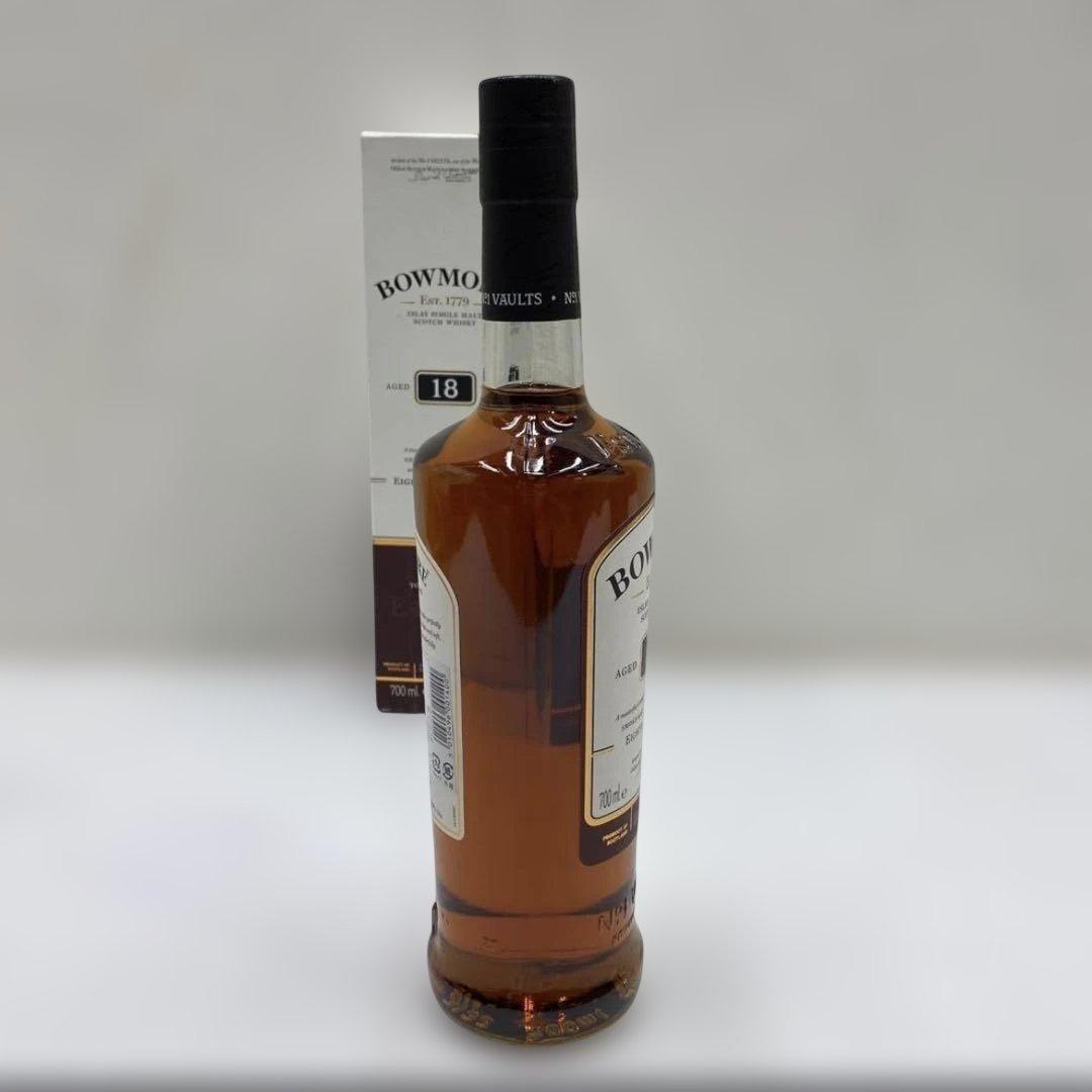 【未開栓品】BOWMORE18年 700ml　シングルモルトウイスキー　ボウモア