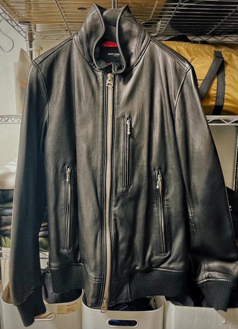 ナノユニバース　シングルライダース　シープスキン（新品）