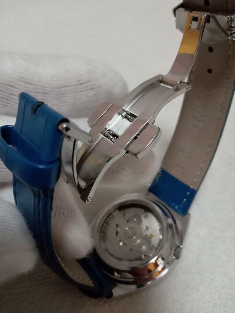 松*ん様 SEIKO5　AUTOMATIC　機械式自動巻　7S26　ネイビー　未