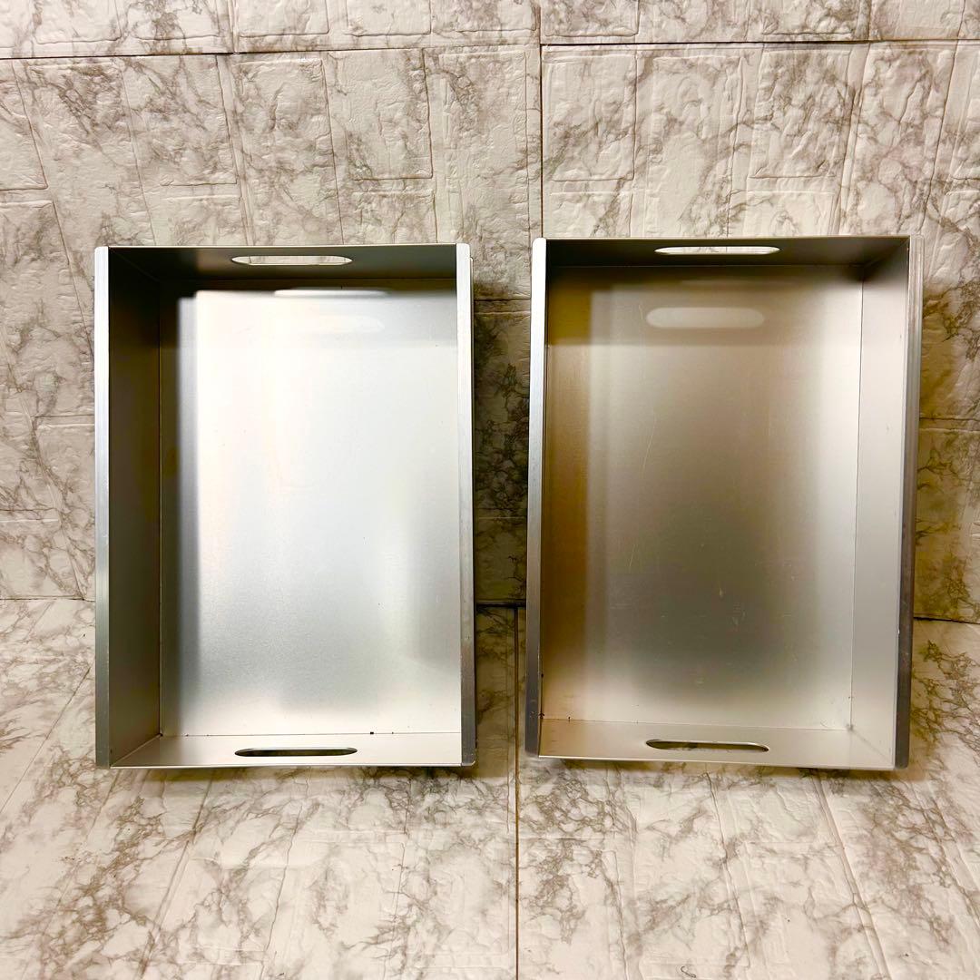 P*e様 【良品】フィールドア アルミギャレーボックス 収納 キャンプ用品 アウ