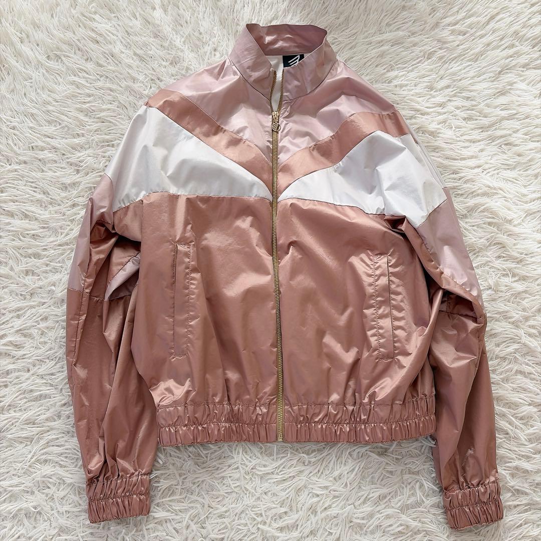 MARINESS マリネスサウナスーツ サーモンピンク 上下セット ロゴジップ