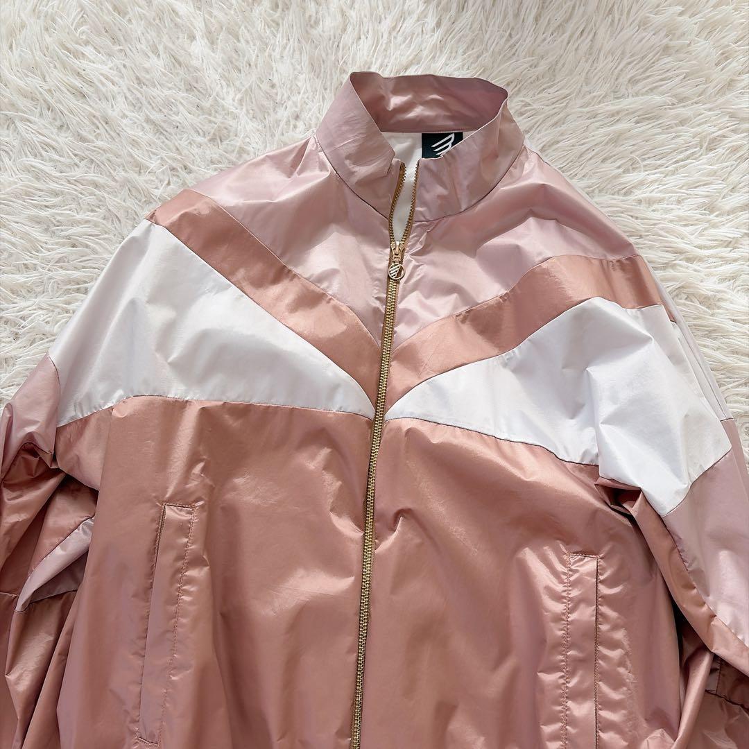 MARINESS マリネスサウナスーツ サーモンピンク 上下セット ロゴジップ