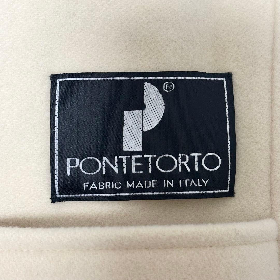 N. Natural Beauty Basic ウールパイルダブルミディコート