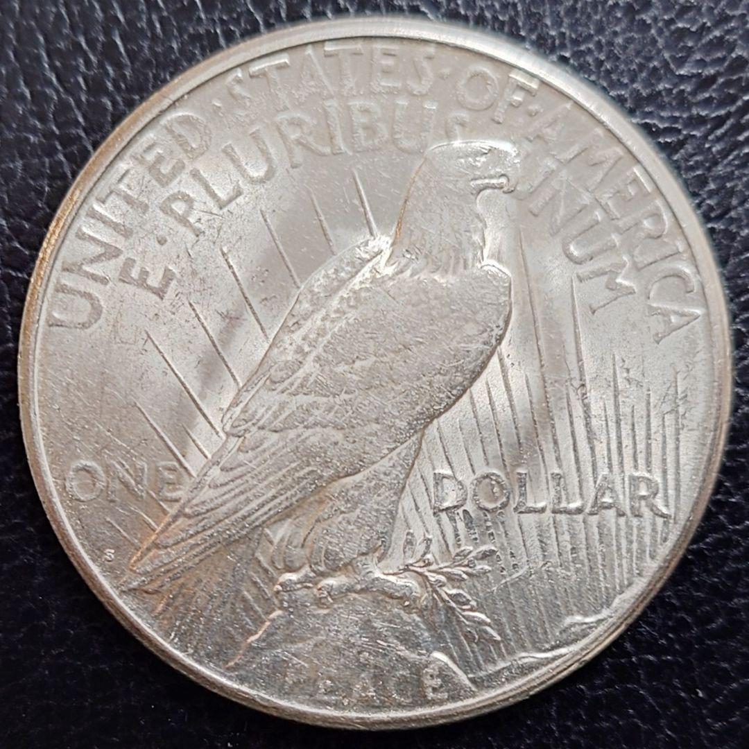 1922年 アメリカ銀貨 ピースダラー 1ドル銀貨 SV900フランクリンミント