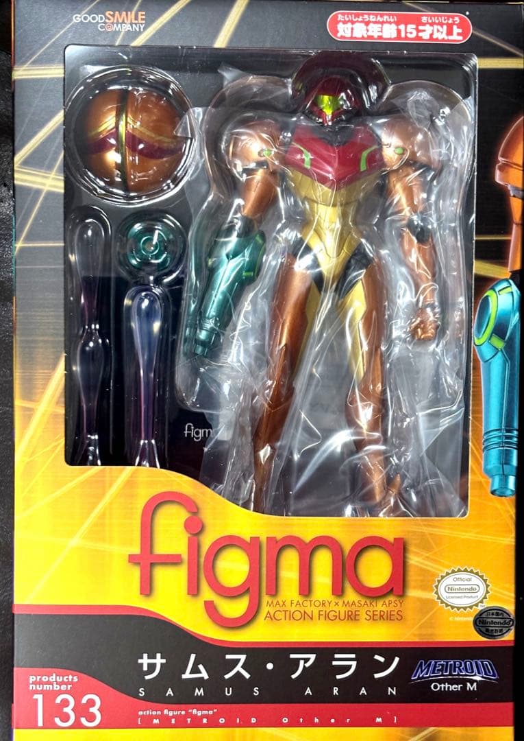 【限定販売】figma METROID Other M サムス・アラン（再販）
