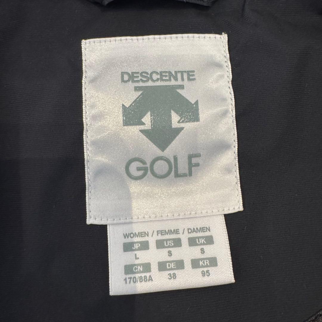 ●着用10回ほど● DESCENTE ゴルフ ベスト ブラック　サイズL