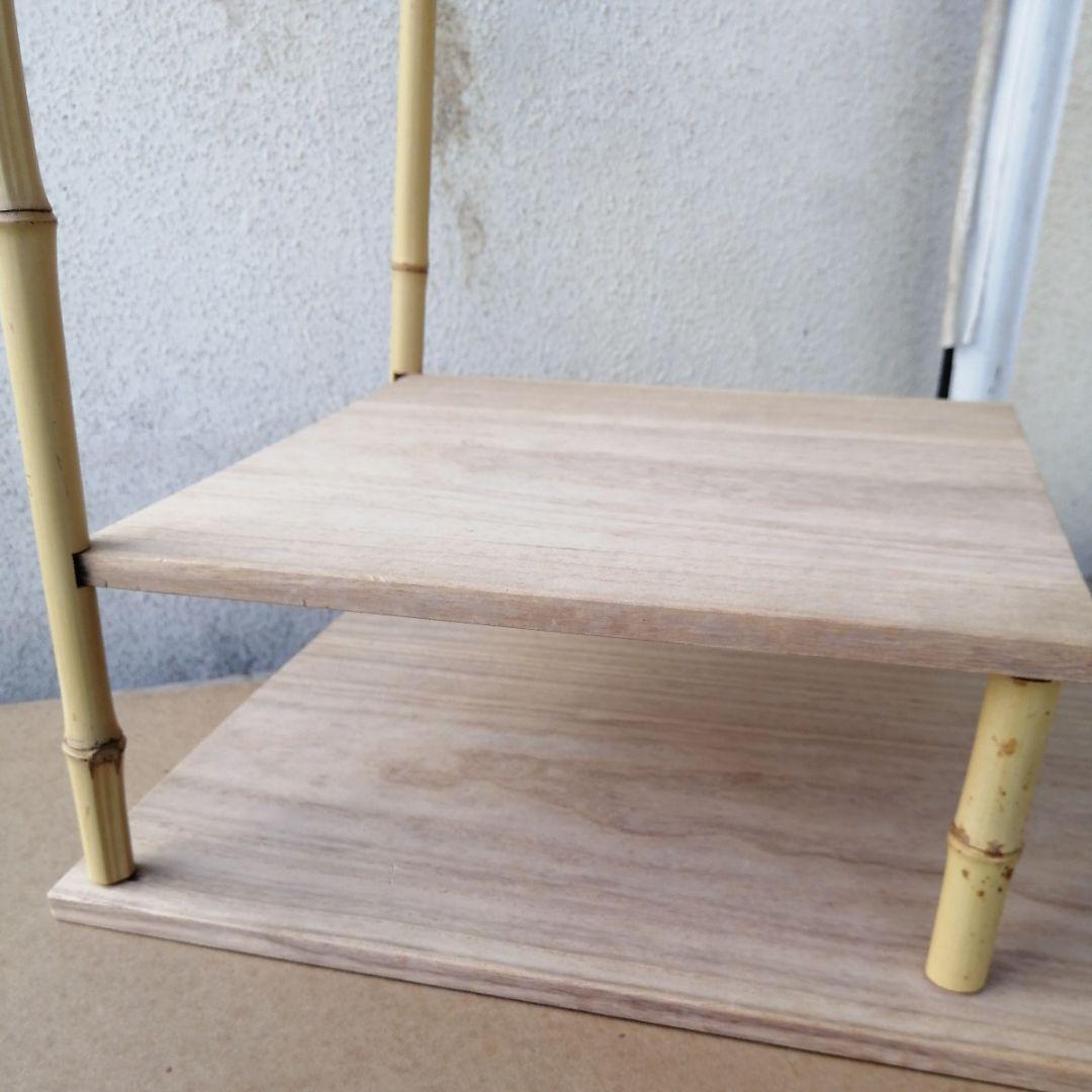 松風棚　棚　茶道具　茶棚　組み立て式　紙箱