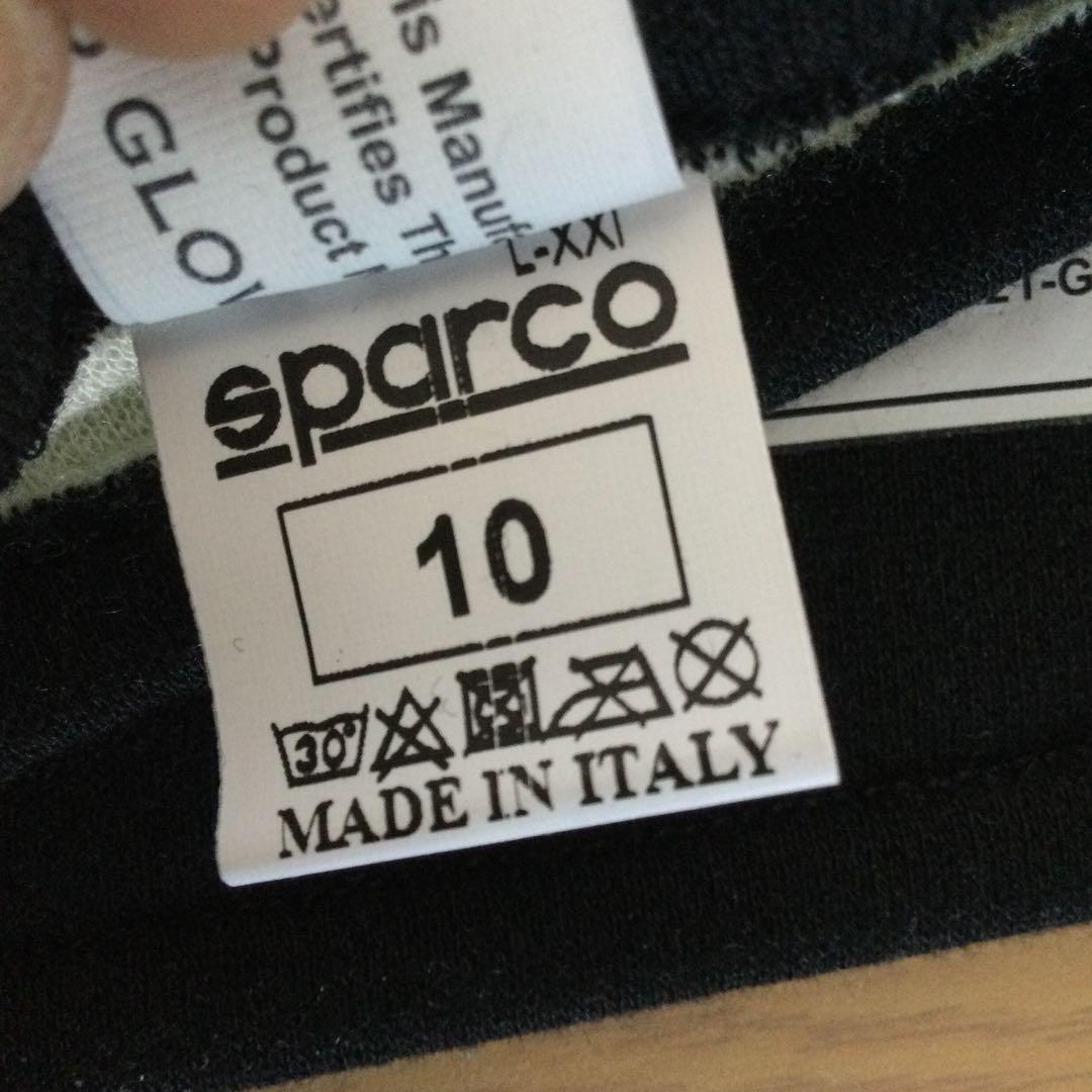 スパルコ レーシンググローブ 新品 GUANTI LAND 10