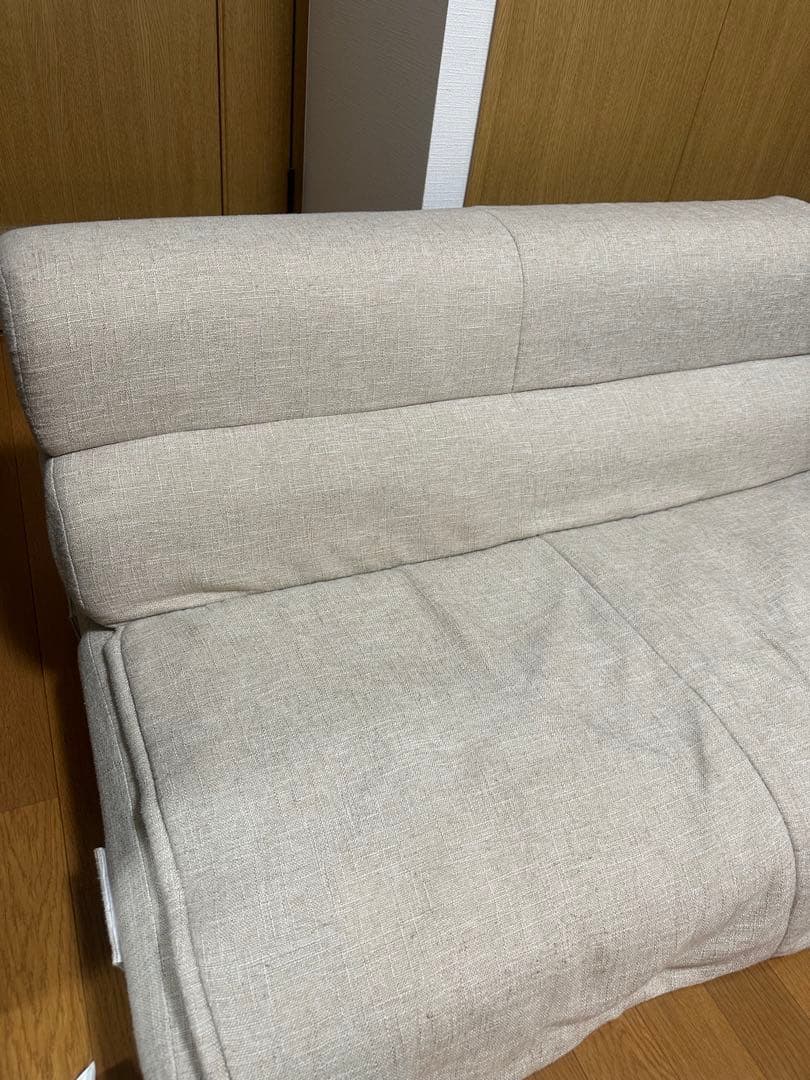 【直接引き取り限定】ニトリ　ローソファ　2人掛け