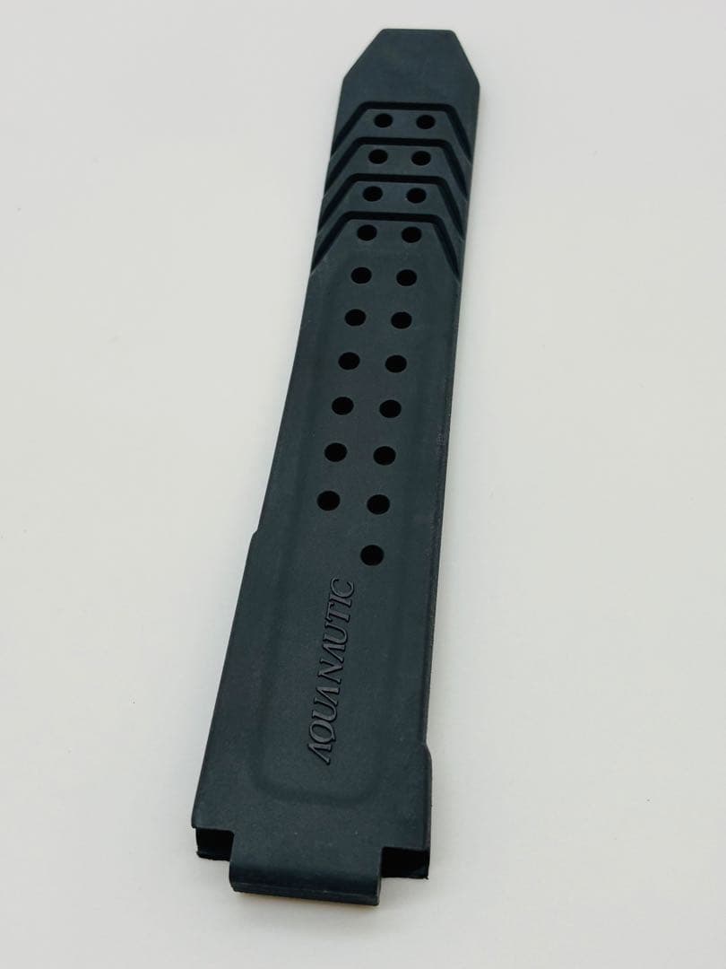 新品 AQUANAUTIC 純正ラバーベルト グレー 激レア