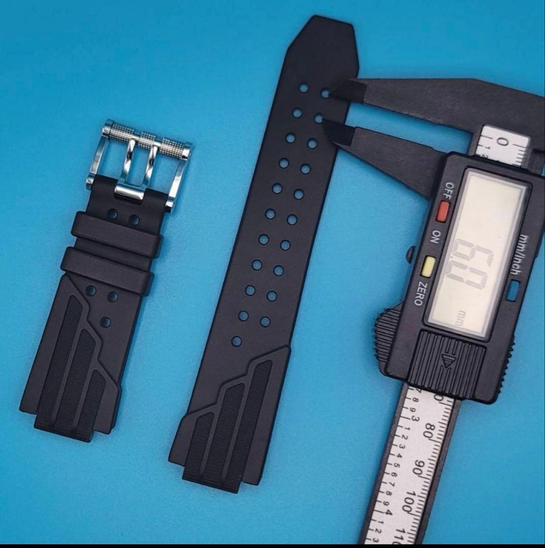 新品 AQUANAUTIC 純正ラバーベルト グレー 激レア