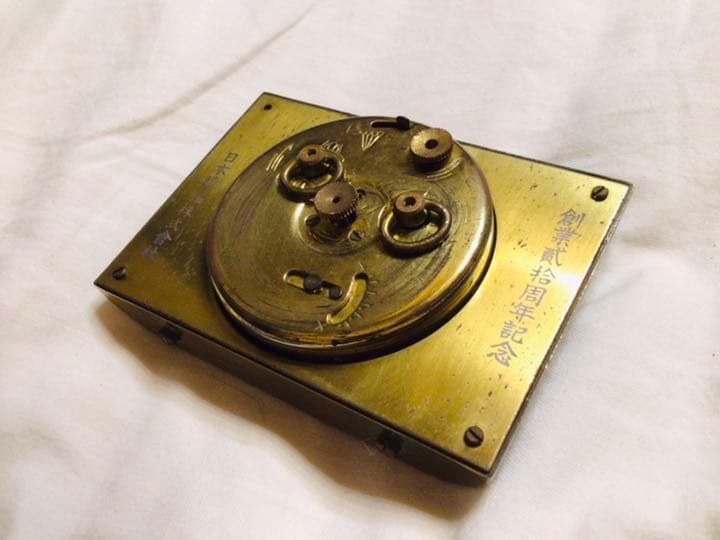 1930年代 ドイツ KIENZLE キンツレ手巻き機械時計 真鍮 実動美品