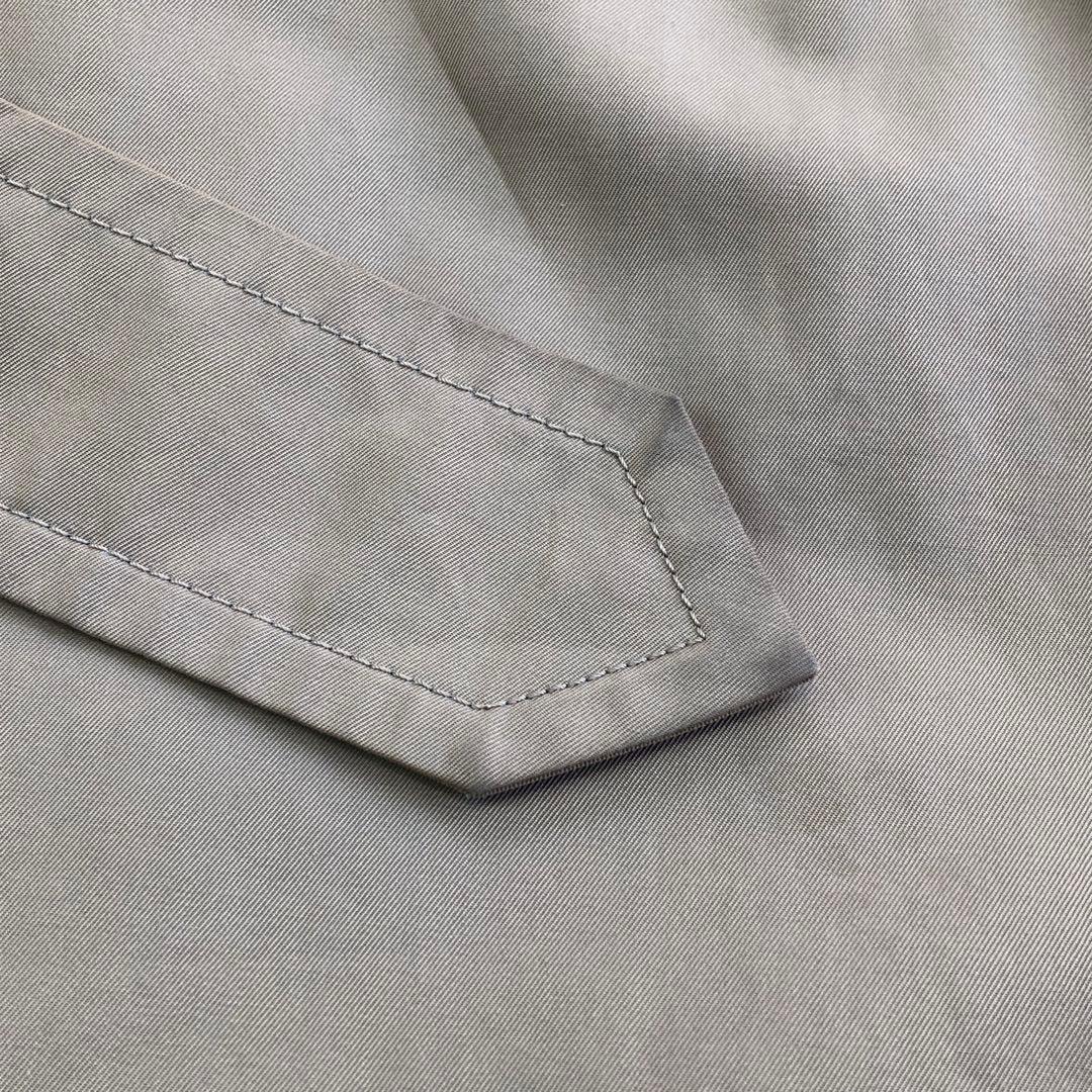 バーバリーロンドン トレンチコート ダブル ノバチェック メタルボタン M