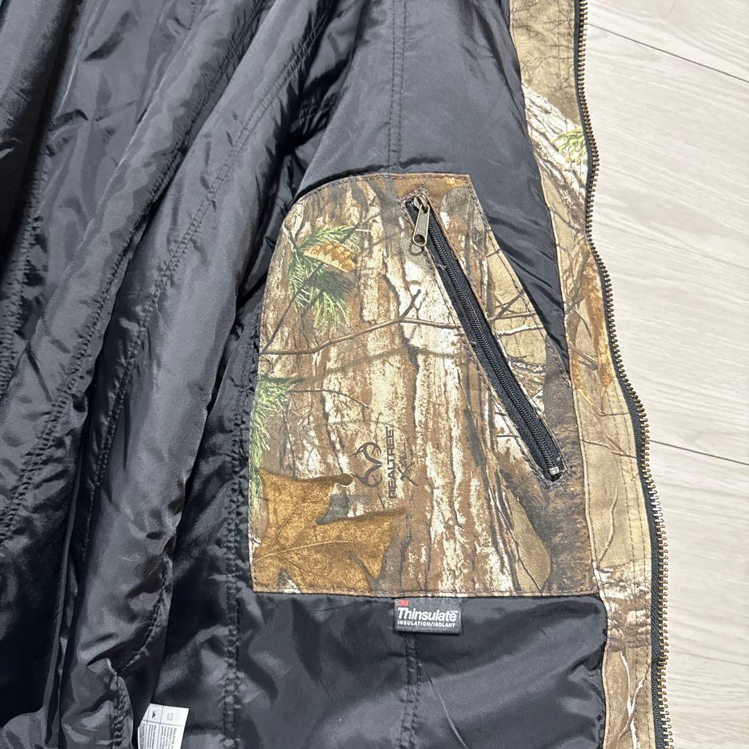 希少 Carhartt リアルツリー 中綿 防寒 ハンティングジャケット 3XL