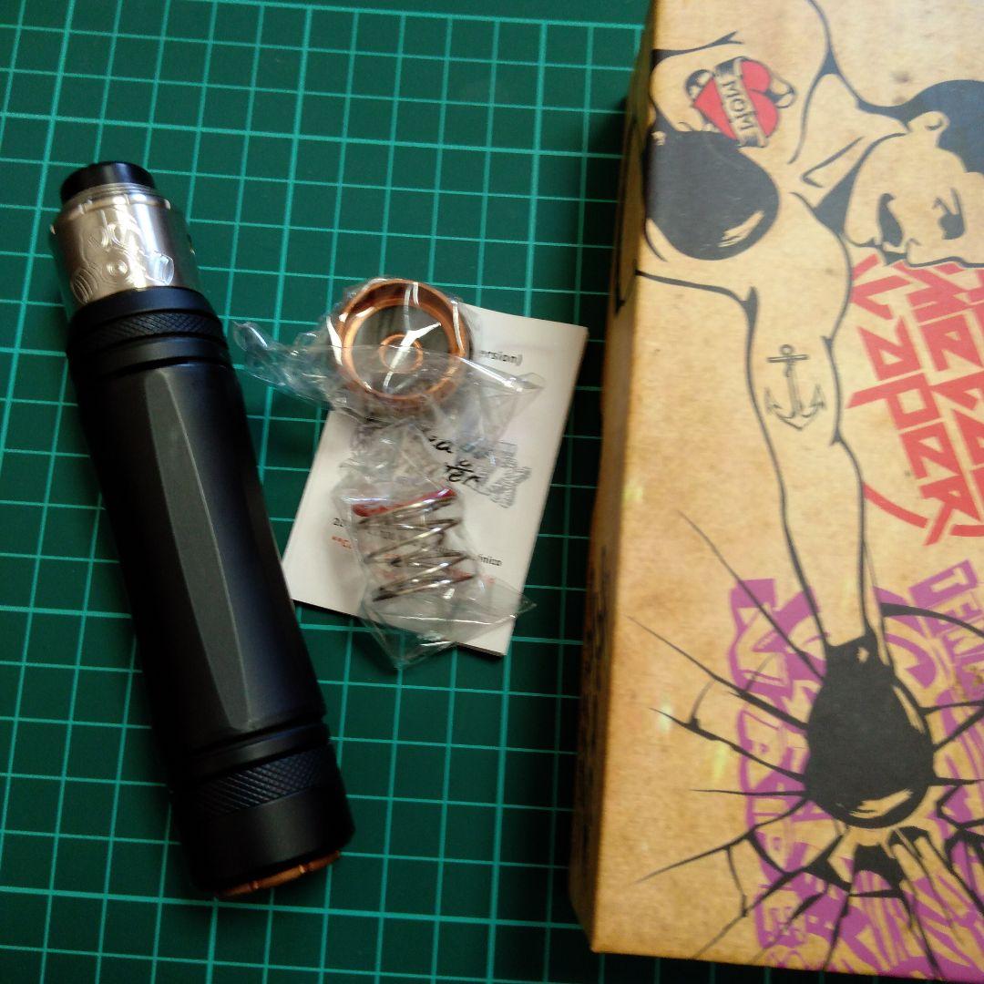 Vape mod メカニカル・TimesVape ヘビーヒッター(アトマ別)