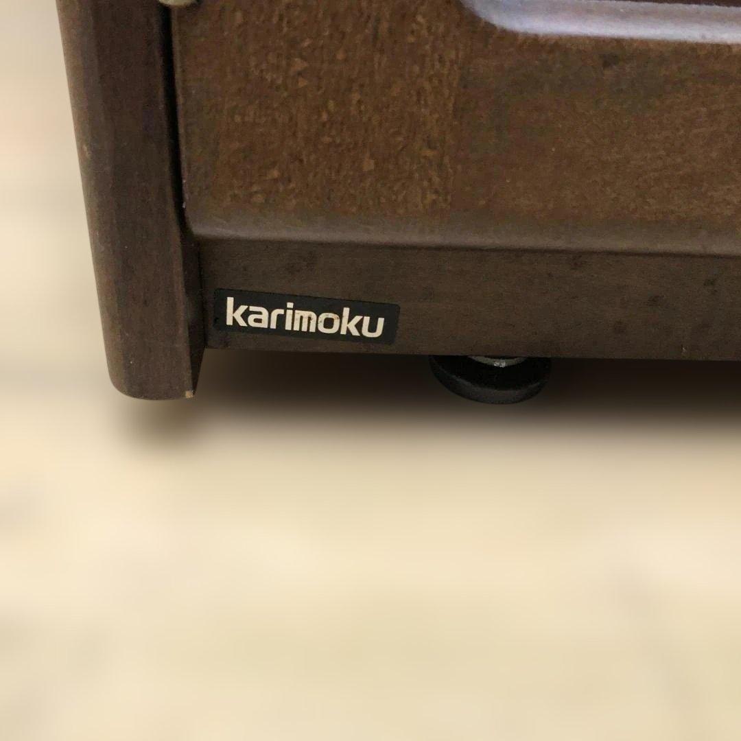 【送料無料】 karimoku カリモク 木製 レンジ台 食器棚 88192