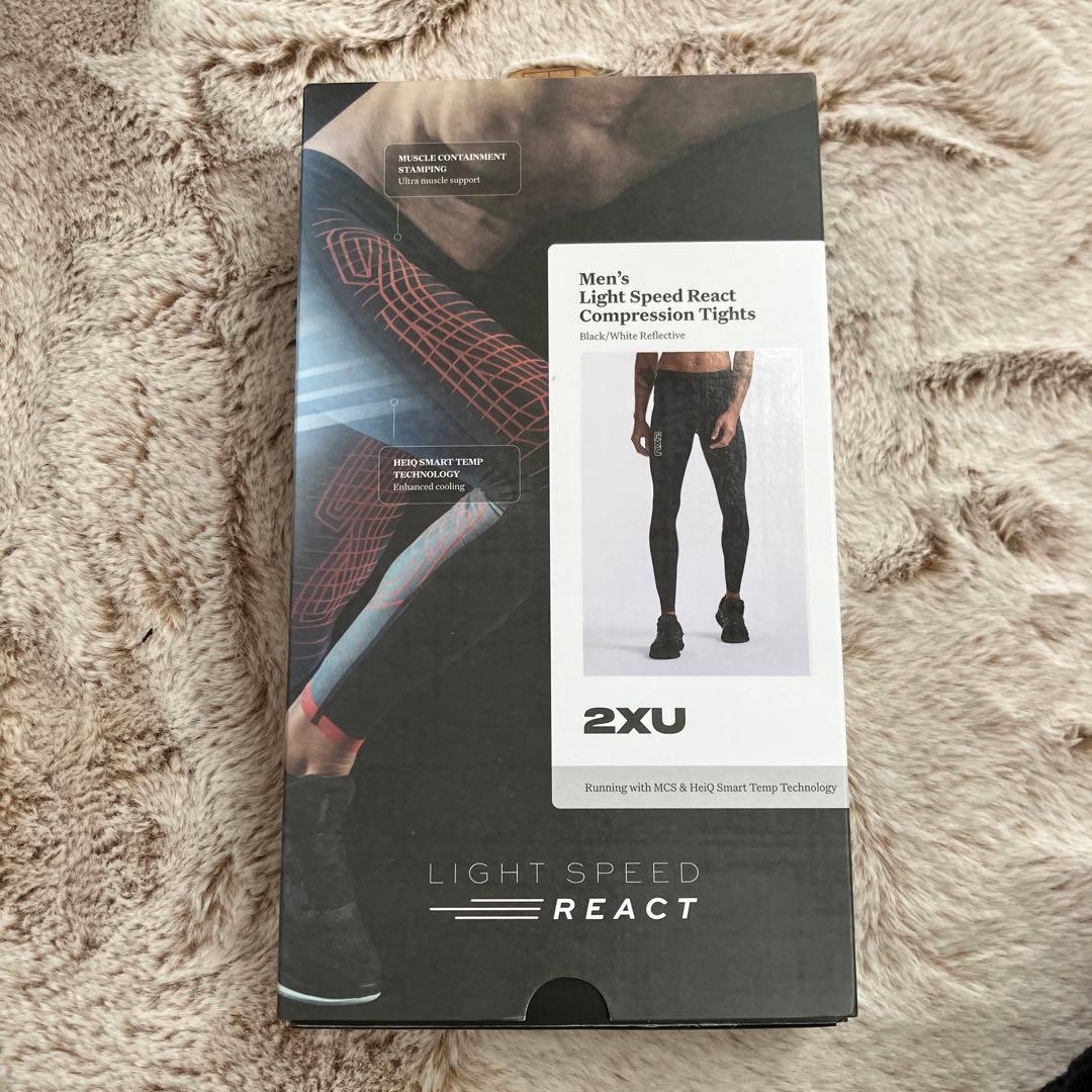 メンズ　ライトスピード　リアクト　コンプレッションタイツ　2XU S