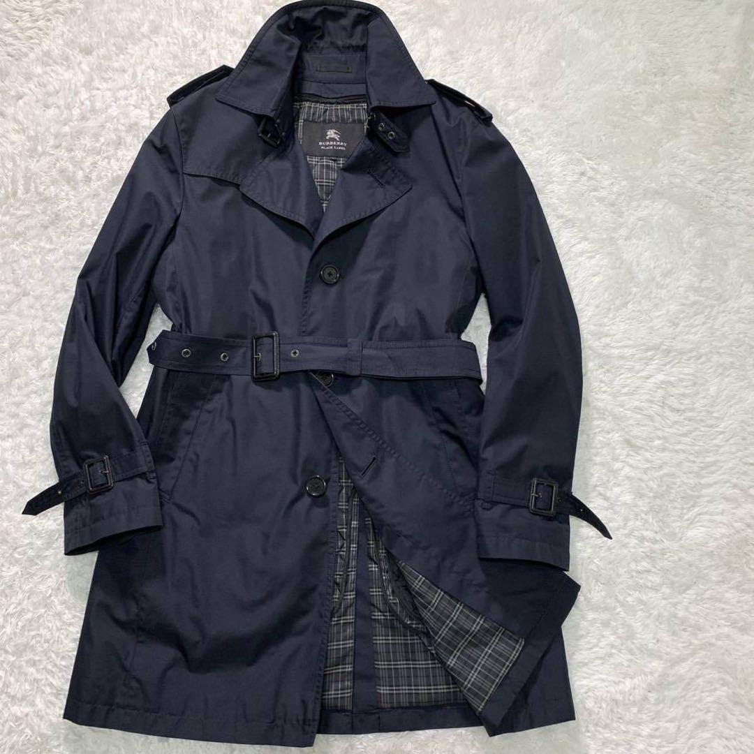【美品・Lサイズ】BURBERRY BLACK LABEL トレンチコート
