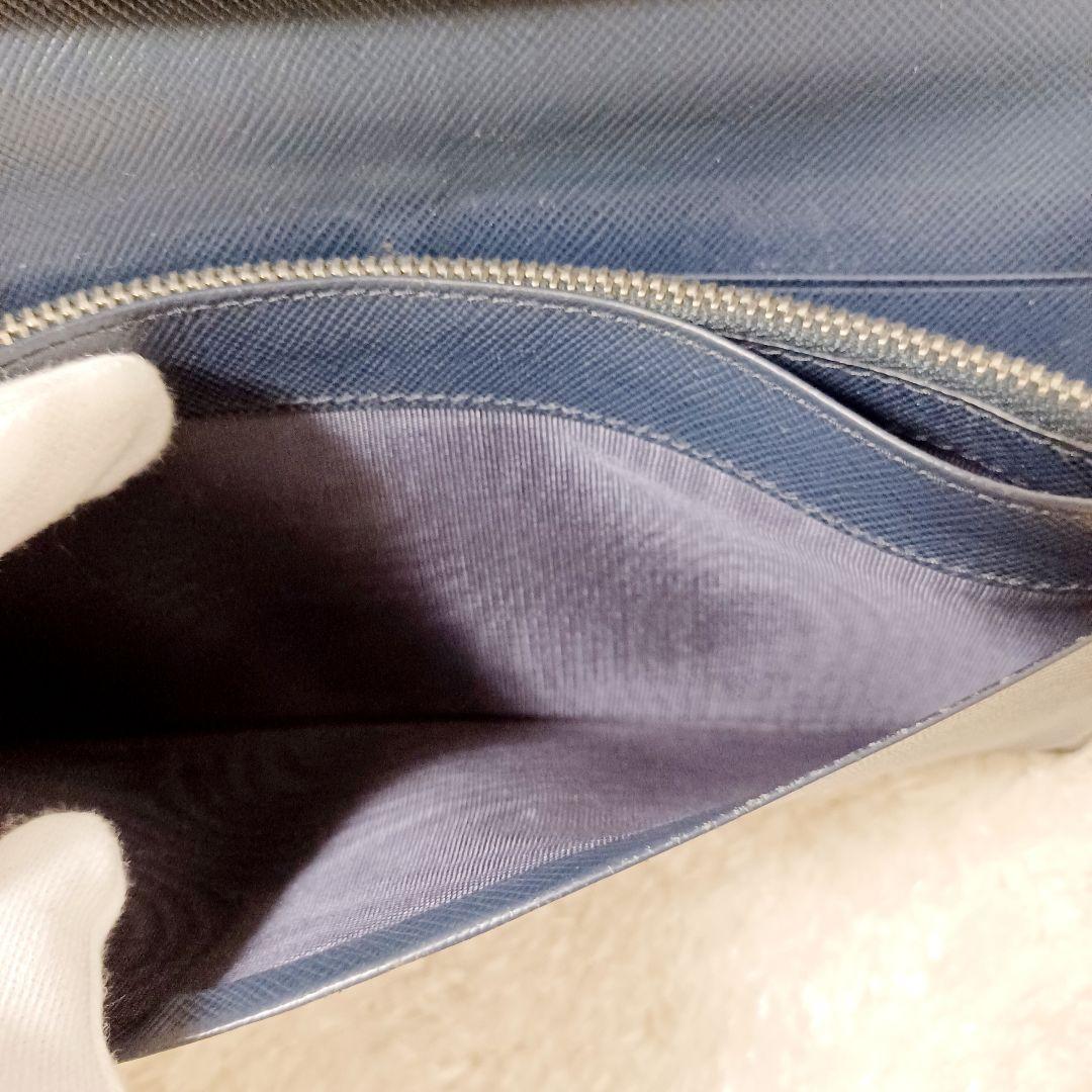 ✨超美品✨　プラダ　PRADA　サフィアーノ　長財布　ブラック　黒