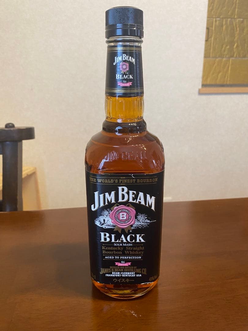 ●終売品　ジムビーム　アサヒ　ブラック- Aged to Perfection