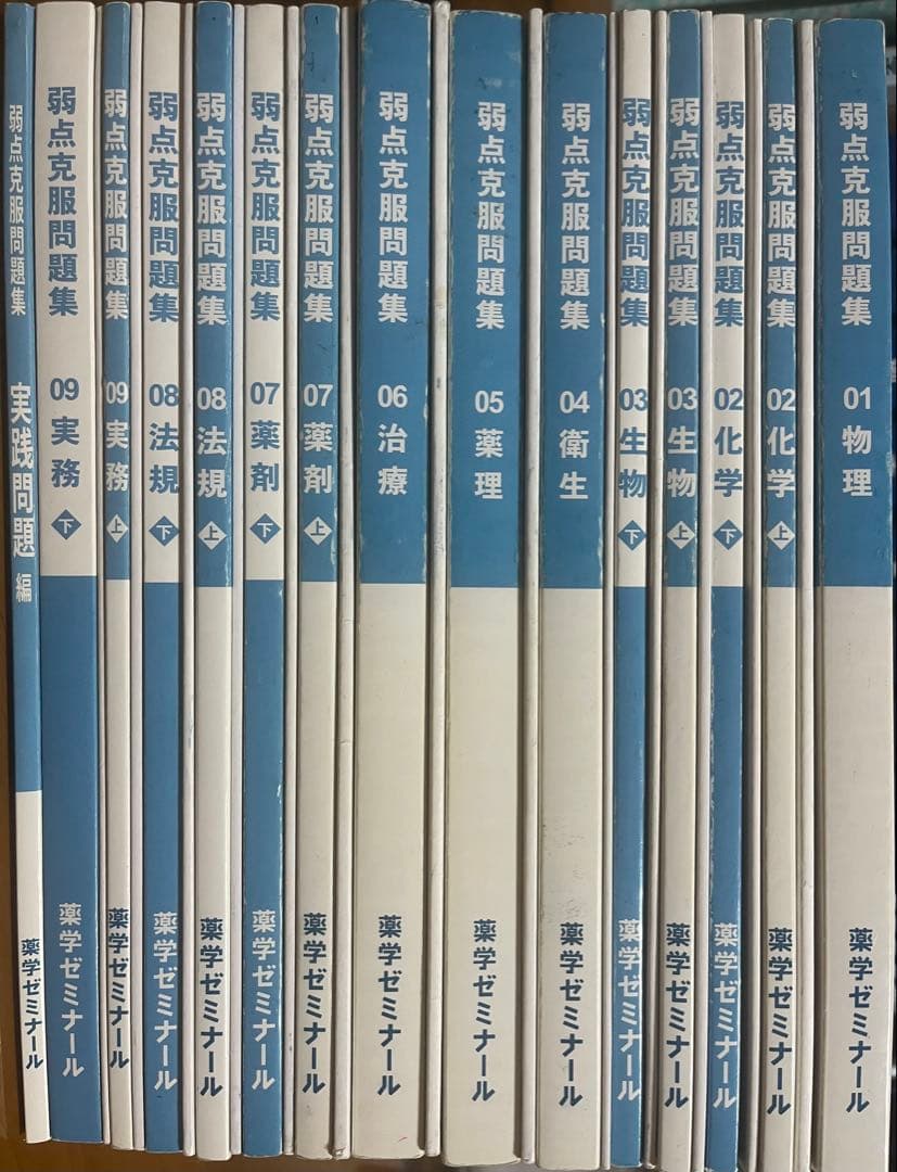xyzppm 国家試験問題 弱点克服問題集 薬ゼミ 109回 白問