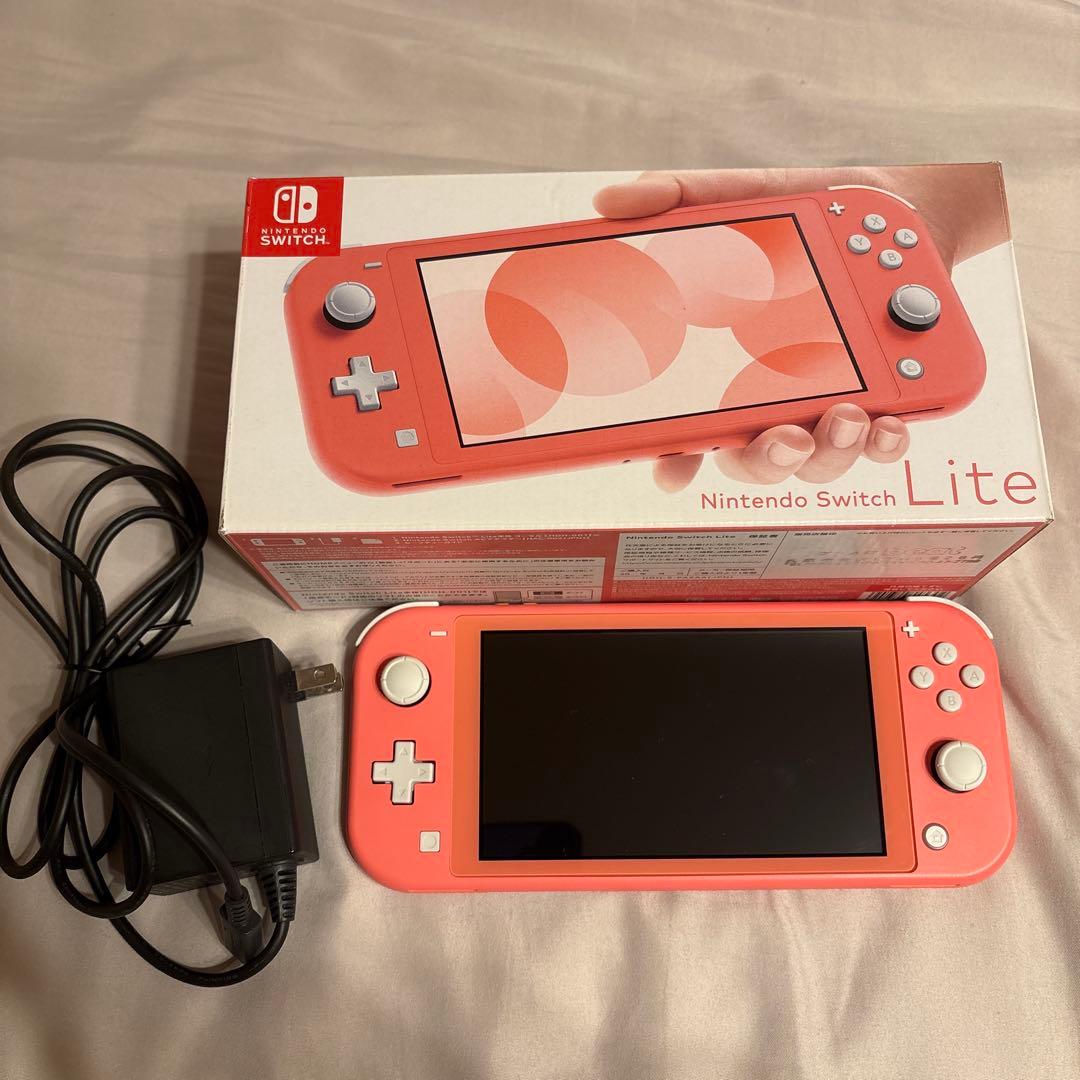 Nintendo Switch Lite ピンク 本体　箱付き