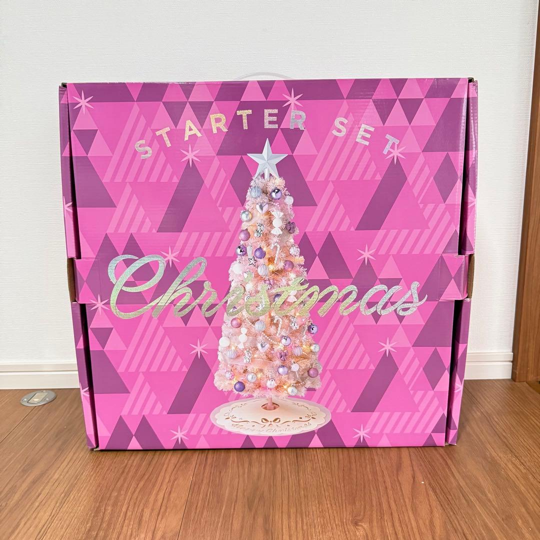 美品☆Francfranc クリスマスツリー 150cm ピンク