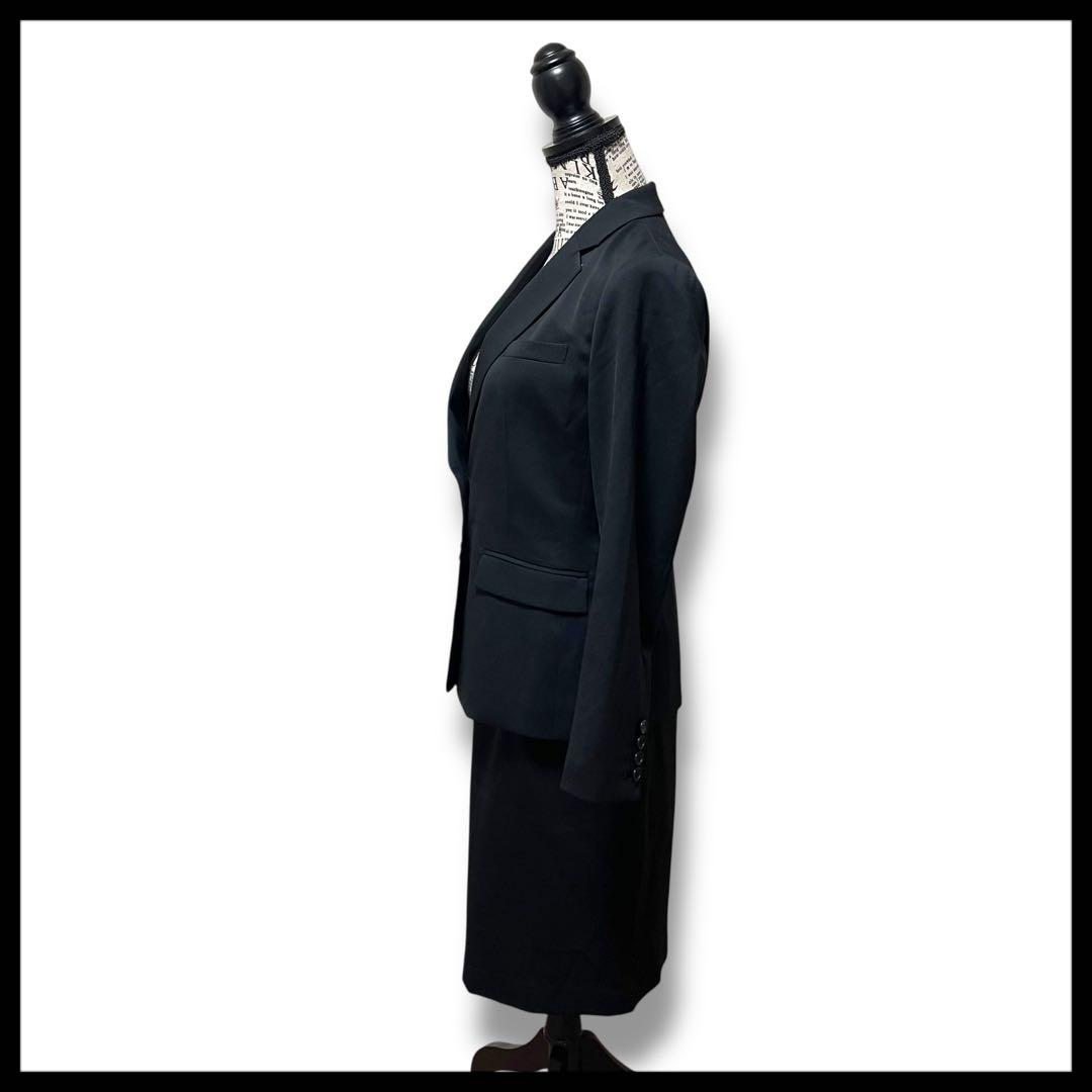 新品タグ付き　アンタイトル　スーツセットアップ 黒 L パンツスカート上下