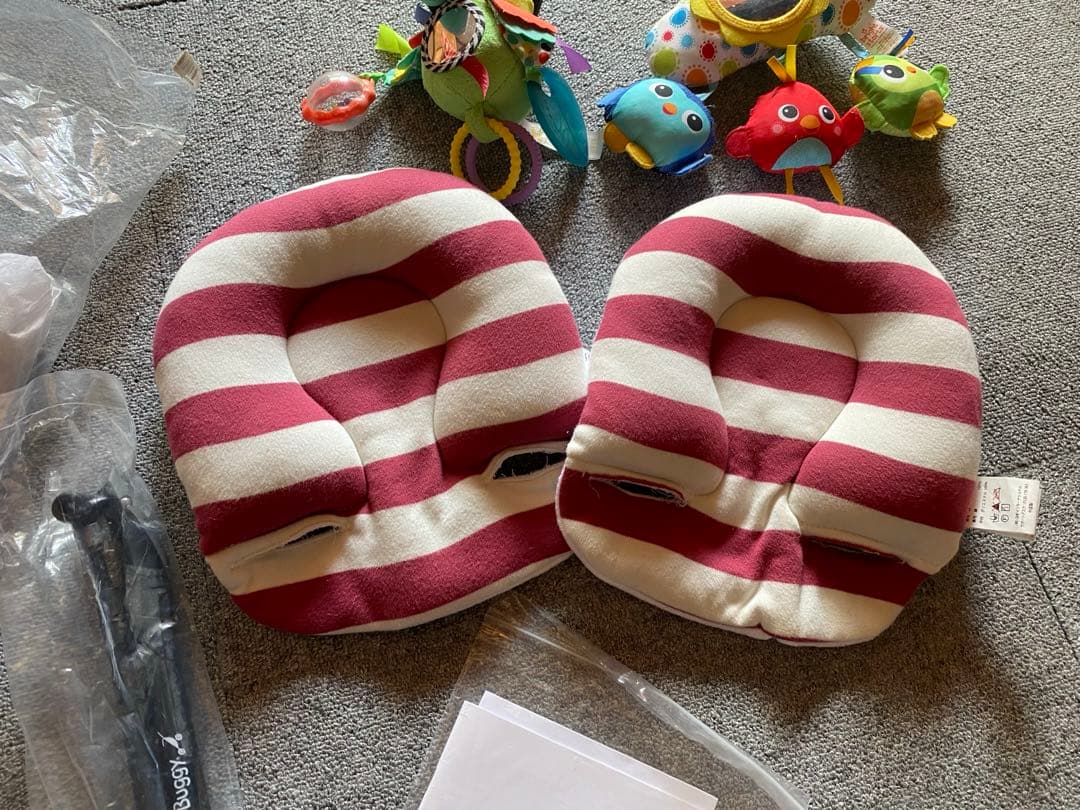 美品◼️エアバギーAIRBUGGYココダブルフロムバースEX新生児〜アースグレー