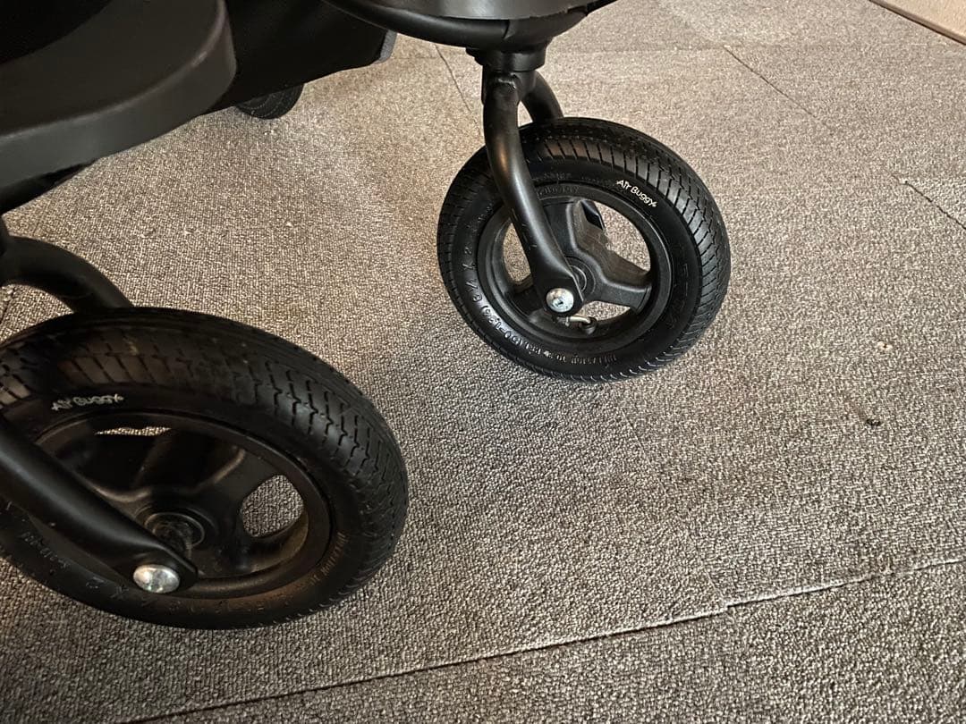 美品◼️エアバギーAIRBUGGYココダブルフロムバースEX新生児〜アースグレー