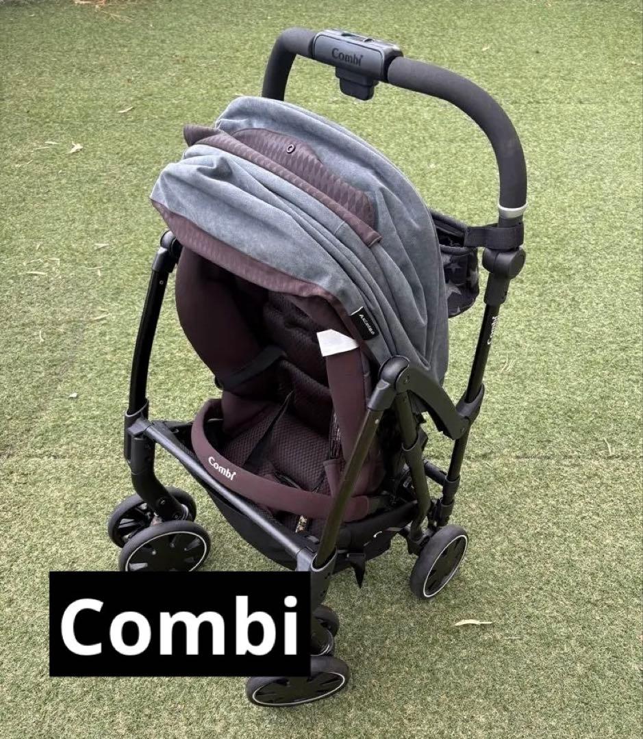 【断捨離中　写真に写ってる物のみ】AttO Combi 折りたたみ式ベビーカー