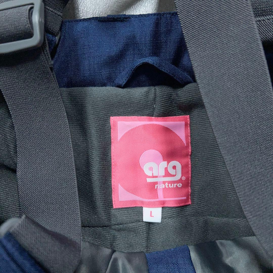 美品 argスノーボード 総柄 レディースL スキーウェア nature お買得