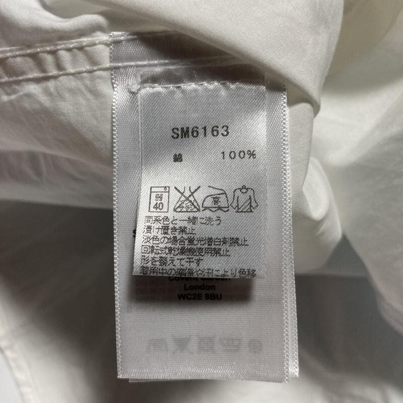 ラフシモンズ×フレッドペリー★激レア★パネル切替クレイジー 長袖BDシャツ 36