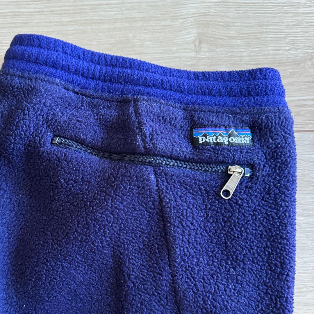patagonia フリースパンツ ネイビー L