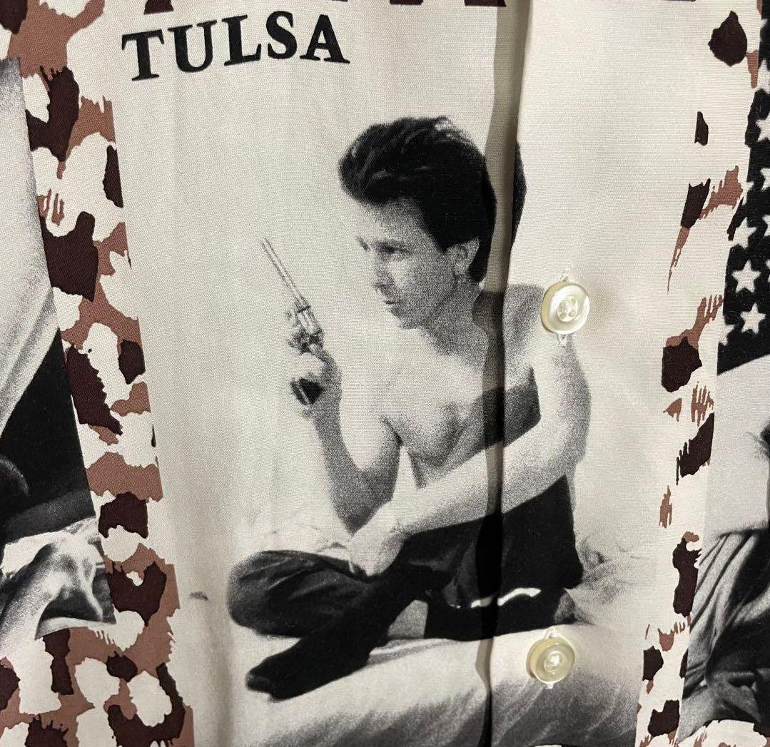 【最終値下げ】二階堂ふみ着用　ワコマリア　ラリークラークTULSAコラボ　シャツ