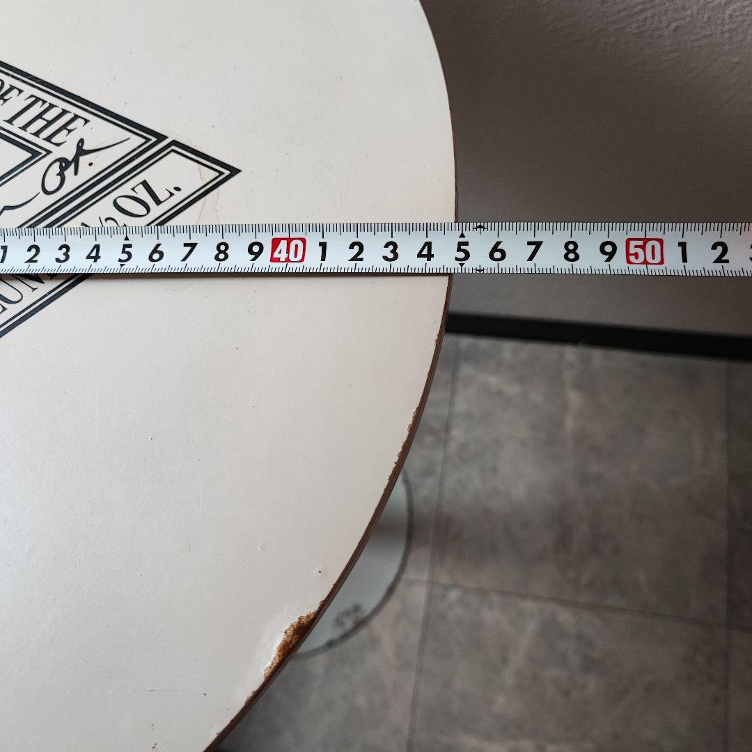 CocaCola ビンテージ カフェテーブル サイドテーブル W450 H640