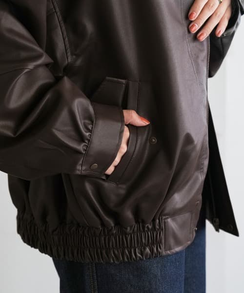 DISCOAT ヴィンテージPUレザージャケット