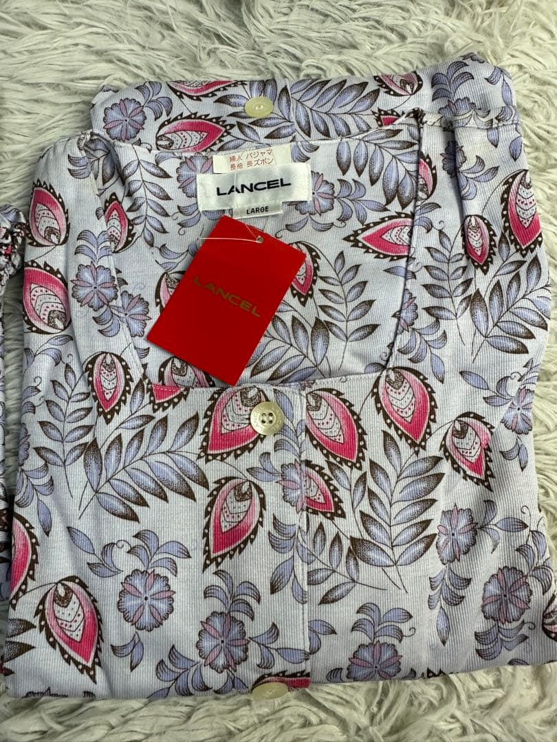 ちえみん様用2点新品 LANCEL 花柄 長袖パジャマ と未使用品 シンクビー