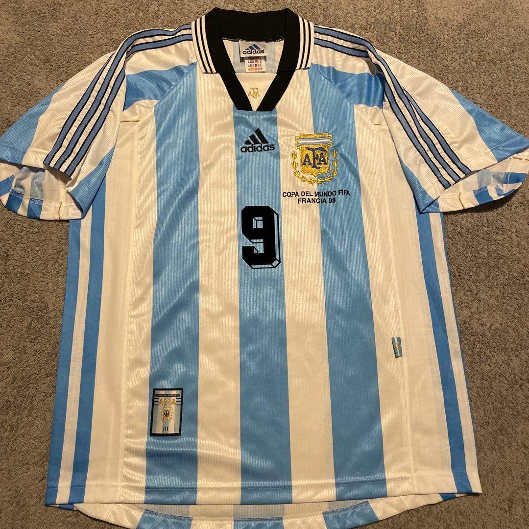 h*e様 1998 ワールドカップ アルゼンチン代表 バティストゥータ#9