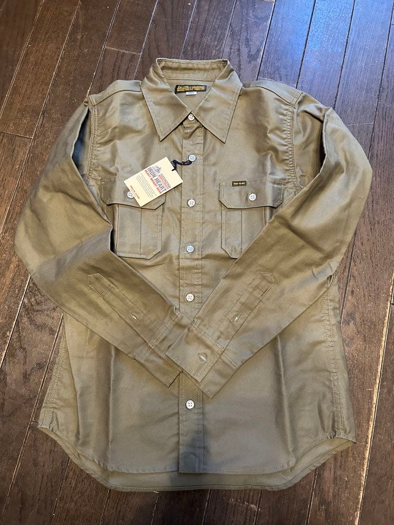 IRON HEART ミリタリーシャツS