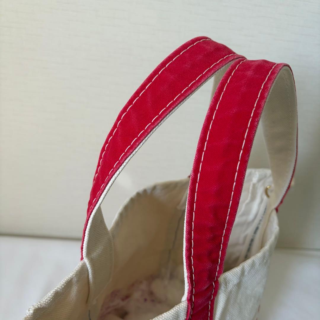 エルエルビーン　レミリーフ　キャンバストートバッグ　Dカン付き　Sサイズ