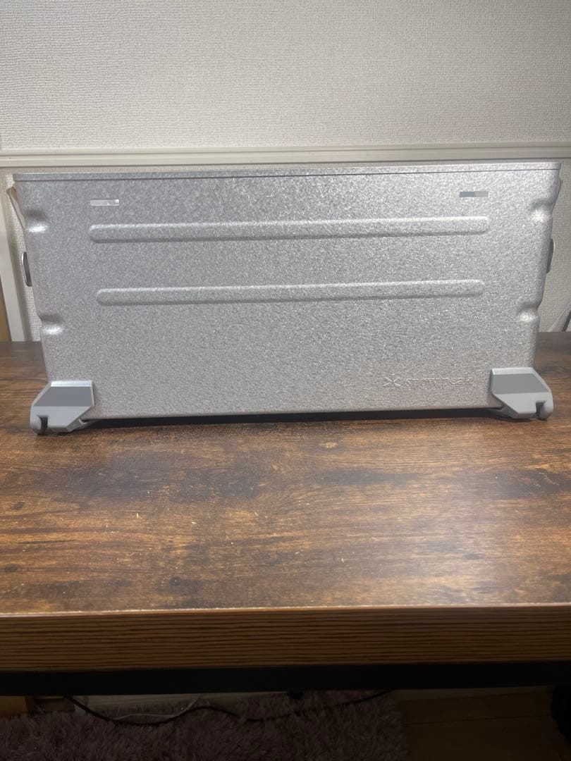 スノーピーク  peak シェルフコンテナ25 底ゴム欠損あり