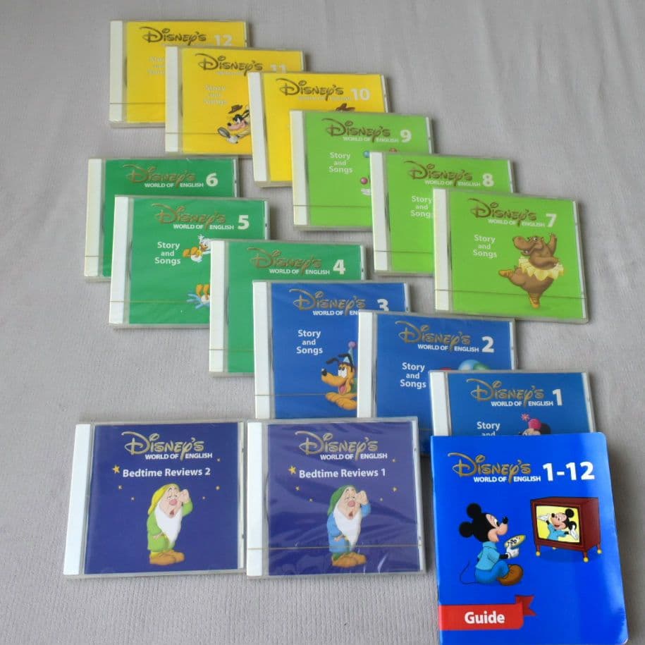 新品あり)ディズニー英語 ワールドファミリー　メインプログラム ストレートプレイ