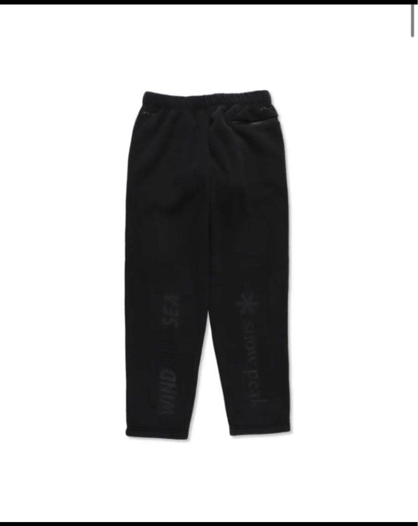 25FW新作 ウィンダンシー×スノーピーク コラボフリースパンツ