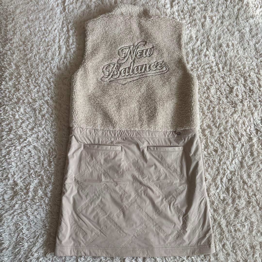 新品　ニューバランス　ゴルフワンピース サイズ3 ベージュ　送料込み